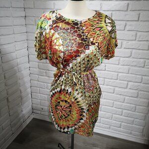 NWT India Boutique Ladies One Size Fits Most Shimmery Long Tunic